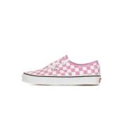 Vans Autentisk Checkerboard Orchid/True White Lågsko Pink, Dam