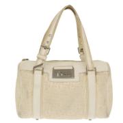 Dior Vintage Pre-owned Canvas dior-vskor Beige, Dam