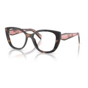 Prada Stiliga glasögonbågar i Malva Tortoise Multicolor, Unisex