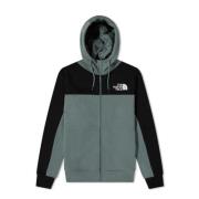 The North Face Zip genom Huvtröja Green, Herr