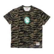 Mitchell & Ness NBA Tiger Camo Oversized Tee Brown, Herr