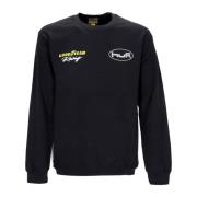 HUF Goodyear Crewneck Sweatshirt Svart Black, Herr