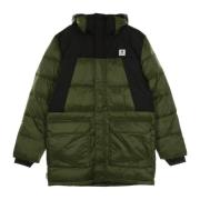 Element Lång Polar Parka Forest Night Green, Herr