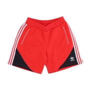 Adidas Röda Fleece Tracksuit Byxor Red, Herr