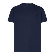 Polo Ralph Lauren Blå T-shirts och Polos med Big Pony Blue, Herr