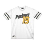 New Era NFL Randig Ärm Oversized Tee White, Herr