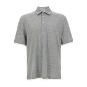 Brunello Cucinelli Stiliga T-shirts och Polos Gray, Herr