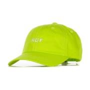 HUF OG Logo CV Hat Hot Lime Green, Herr