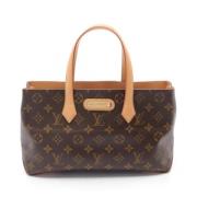 Louis Vuitton Vintage Pre-owned Canvas handvskor Brown, Dam