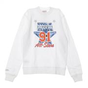 Mitchell & Ness Crewneck tröja White, Herr