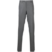 Canali Flanellbyxor i ull med fickor Gray, Herr