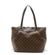 Louis Vuitton Vintage Pre-owned Canvas louis-vuitton-vskor Brown, Dam