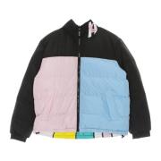 Karl Kani Vändbar Block Pufferjacka för Damer Multicolor, Dam