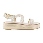 Michael Kors Lynn Espadrille Skor White, Dam