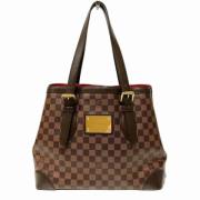 Louis Vuitton Vintage Pre-owned Tyg louis-vuitton-vskor Brown, Dam