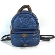 Louis Vuitton Vintage Pre-owned Bomull louis-vuitton-vskor Blue, Dam