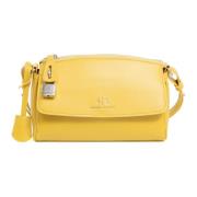 Armani Exchange Stilig Crossbody-väska med Justerbar Rem Yellow, Dam