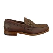 Church's Klassisk läderloafer sko Brown, Herr