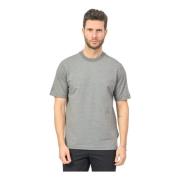 Hugo Boss Ekologisk Bomull Rund Hals T-shirt Grå Gray, Herr