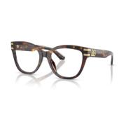 Dolce & Gabbana Elegant glasögon med italiensk stil Brown, Unisex