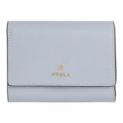 Furla Camelia Läderplånbok med Flera Funktioner Blue, Dam