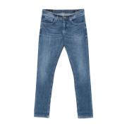 Dondup Indigo Blå Denim Jeans Blue, Herr