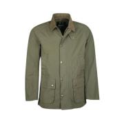 Barbour Andningsbar Bomull Ashby Jacka Green, Herr