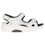 Waldläufer Bred passform dam sandal - vit White, Dam