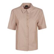 PINKO Snygg Innuendo Shirt Brown, Dam