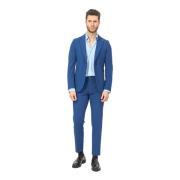 Mulish Blå Klänningar Slim Fit Tenerife Blue, Herr