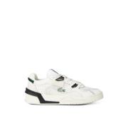 Lacoste Logo Sneakers Vit Gummisula White, Dam