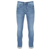 Dondup Stiliga Jeans Up232-Dsh365U-800 Blue, Herr