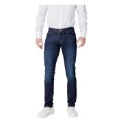 Armani Exchange J13 Slim Fit Jeans i bomullsdenim Blue, Herr