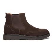 Nerogiardini Italiensk Stil Ankelboots Brown, Herr