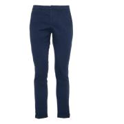 Dondup Slim Fit Eleganta Byxor Blue, Herr