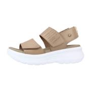 Panama Jack Platta Sandaler med Remmar Brown, Dam