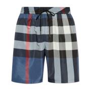 Burberry Badshorts Blue, Herr