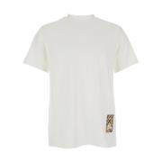 Burberry Vit Logotyp T-shirt och Polo White, Herr