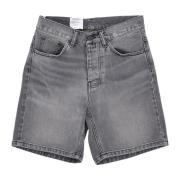 Carhartt Wip Denim Shorts Gray, Herr