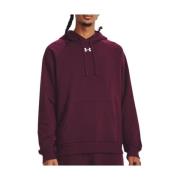 Under Armour Fleece Hoodie för rivaler Red, Herr