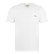 Maison Kitsuné T-Shirts White, Herr