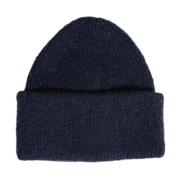 Pieces Blå Stickad Beanie Mössa för Kvinnor Blue, Dam