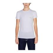 Emporio Armani Vit kortärmad rund hals T-shirt White, Herr