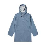 Stutterheim Lättvikts Ash Blå Regnrock Blue, Herr