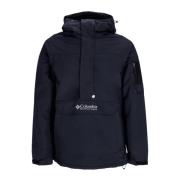 Columbia Svart Pullover Anorakjacka med Hög Hals Black, Herr