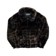 Supreme Faux Fur Jacka 2018 Brown, Herr