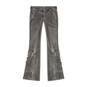 Diesel Stiliga Denim Jeans Kollektion Gray, Dam