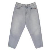 Amish Sun Bleach Denim Jeans Blue, Herr