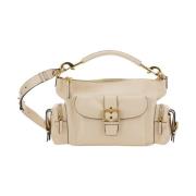 Chloé Beige Kameraväska med Logotyp Beige, Dam