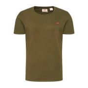 Levi's Rund hals kortärmad T-shirt Green, Herr